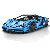 CaDA Master   770 4 Super Car constructiespeelgoed C61041W, Schaal 1:8
