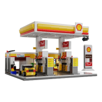 CaDA Shell Retail Station XL Constructiespeelgoed