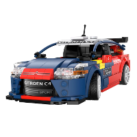CaDA Sports Car   Citroen C4 WRC constructiespeelgoed C51078W, schaal 1:20, Dual Mode control