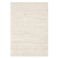 Vloerkleed Henne   zilver/crème   160x230 cm   Leen Bakker