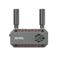 CADDX Walksnail Ascent VRX Pro 5.8GHz FPV VRX Ontvanger 1080p/120fps 8km Bereik Dual 2.8DBi Antennes UVC Output voor FPV