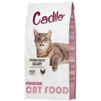Cadilo Sterilised Light   premium kattenvoer 2 x 7 kg