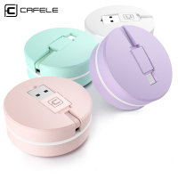 Cafele 1m Retractable Micro Usb 2a Charge Cable Fast Data Sync Cable For Samsung Xiaomi Huawei