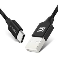 Cafele Nylon Type C Fast Data Sync Charging Cable 1.2M For Samsung S8 Plus Xiaomi Mi6 Mi5 Huawei P10