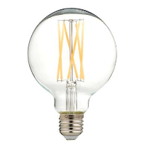 Calex LED globelamp GLB95   transparant   E27   Leen Bakker
