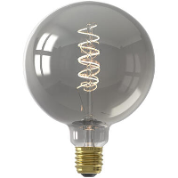 Calex LED globelamp   titaniumkleur   E27   Leen Bakker