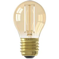 Calex LED kogellamp 2   goudkleur   E27   Leen Bakker