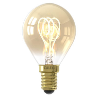 Calex LED kogellamp 3   goudkleur   E14   Leen Bakker