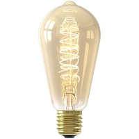 Calex LED rustieklamp   goudkleur   E27   Leen Bakker