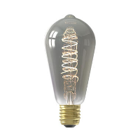Calex LED rustieklamp   titaniumkleur   E27   Leen Bakker