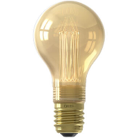 Calex LED standaardlamp   goudkleur   E27   3,5W   Leen Bakker
