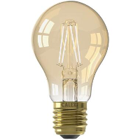 Calex LED standaardlamp   goudkleur   E27   Leen Bakker