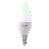 Calex Smart LED kaarslamp RGB   wit   5W   Leen Bakker