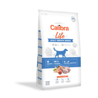 Calibra Life Adult Medium Breed kip en rijst hondenvoer 12 kg