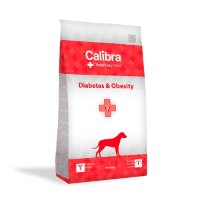 Calibra Veterinary Diets Diabetes & Obesity hondenvoer 2 x 12 kg