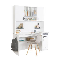 California   Bureau   Tienerkamer   58x138x179 cm   Wit