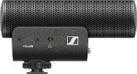 Cameramicrofoon Sennheiser mke 400 Zendmethode:Kabelgebonden Incl. Windkap, Incl. Kabel, Incl. Tas