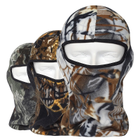 Camo Thermal Fleece Balaclava Outdoor Ski Masks Hoods Hunting Cs Tactical Face Masks