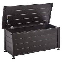 CAMPALTO   Kussenbox   Donkerbruin   113 x 50 cm   Aluminium