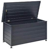 CAMPALTO   Kussenbox   Donkergrijs   123 x 60 cm   Aluminium