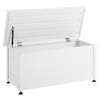 CAMPALTO   Kussenbox   Wit   113 x 50 cm   Aluminium