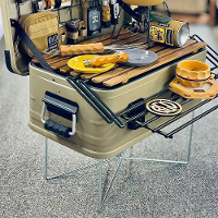 Camping Box Standard Vouwbaar Draagbaar Lichtgewicht Ontwerp Buitenbagage Steun met Draagtas