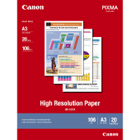 Canon High Resolution Paper HR 101 1033A006 Fotopapier DIN A3 106 g/m² 20 vellen Mat