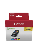 Canon Inktcartridge CLI 526 C/M/Y Multipack Origineel Combipack Cyaan, Magenta, Geel 4541B018