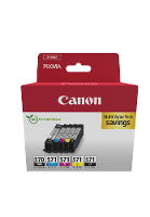 Canon Inktcartridge PGI 570 CLI 571 Origineel Combipack Zwart, Zwart, Cyaan, Magenta, Geel 0372C006