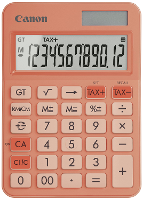 Canon LS 125KB OR Zakrekenmachine Oranje Aantal displayposities: 12 werkt op batterijen, werkt op zonne energie (b x h x d) 106 x 25 x 147 mm
