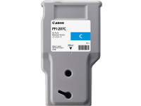 Canon Inktcartridge PFI 207 C Origineel Cyaan 8790 B 001