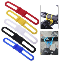 10 Stuks Fiets Hoogwaardige Straps Houder Elastische Fietsstuur Siliconenn Band voor het fietsen