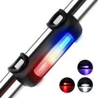 Cansses Fiets Achterlicht 500mAh Batterij 7 Lichtmodi USB Oplaadbaar Waterdicht Lichtgewicht Achterlicht voor Nachtelijk
