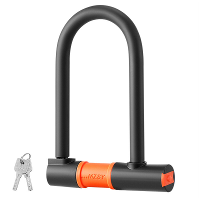 U vormig Fiets Slot Siliconen Zachte Anti Diefstal met 2 Sleutels Veiligheidsslot voor MTB Fiets Racefiets