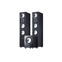 Canton: GLE496 vloerstaande speaker + 8.2 Sub 2.1 Set   Zwart