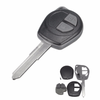 Car 2 Button Remote Key Fob Case Shell Uncut Blade For Suzuki Vauxhall Agila