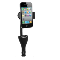 Car Cellphone Holder For Iphone Samsung Gps With Usb Car Charger