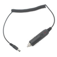 Car Charger Cable Wire Voor BAOFENG Walkie Talkie Charger Base
