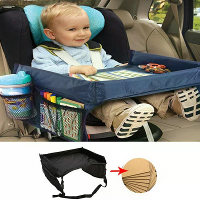 Car Child Toy Storage Table Drawing Board Safe Seat Tray Cup Holder Backseat Organizer Waterproof Car Tray Board Portabl