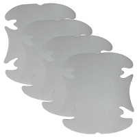 Car Door Scratch Handle Protector Film Adhesive Transparent Stickers
