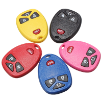 Car Entry Remote Key Fob Shell Case & Pad For Gm Replacement
