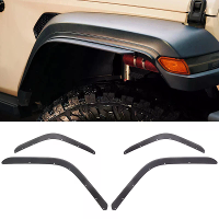 Car Front Achter Mudguard Lage Fender Spatbeschermers Beschermende Guards Flairs Mudflaps Voor Jeep JL 2018 2025