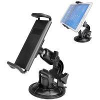 Car Phone Holder Sucking Disc Holder Windshield Dashboard Mount Holder Width Adjustable