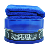 Car Scratch Repair Wax Paint Polish Decontamination Sponge Towel