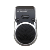 Car Solar Wireless Bt Handsfree Speakerphone With Car Charger