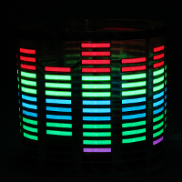 Car Stickers Sound Music Activated Sensor Led Light Equalizer Glow