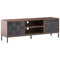 CARAQUET   TV meubel   Donkerbruin   MDF