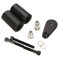 Carbon Fiber Style No Cut Frame Sliders Crash Protector For Yamaha