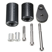 Carbon No Cut Frame Sliders Protector Cash Set For Kawasaki Ninjazx6 Zx6r 07 08