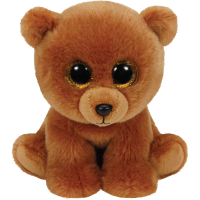 Ty Beanie   Brownie de bruine beer